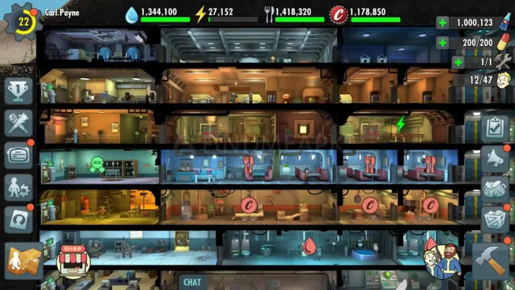 Fallout Shelter Mod APK  (Unlimited Everything) Latest Version 1